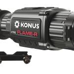 Konus 7952 Flame-R  Thermal Rifle Scope Hand Held/Mountable Scope Black 2.5-20x Multi Reticle 256x192 Resolution Zoom Digital 1x/2x/4x/8x