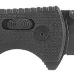 S.O.G SOG12610557 Pentagon XR LTE 3.60" Folding Spear Point Graphite TiNi Cryo CTS XHP Blade/Black G10 Handle Includes Belt Clip