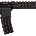 BCM 653790 RECCE-16 KMR-A 300 Blackout 16" 30+1 Black Hard Coat Anodized, Manganese Phosphate, 6 Position Stock,  Bravo Mod 3 Grip