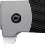 Cold Steel CS-26T Oyabun  3.50" Folding Plain 4034 Stainless Steel Blade/ Griv-Ex Black GRN w/TPR Inlay Handle