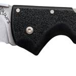 Cold Steel CS-62JL Rajah II 6" Folding Plain Stone Washed Japanese AUS-10A SS Blade/ Black Griv-Ex Handle