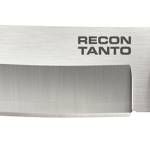 Cold Steel CS-35AM San Mai Recon 7" Fixed Plain Tanto VG-10 San Mai Blade/Black Textured Kray-Ex Handle