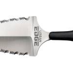 Cold Steel CS43XLSS Urban Edge  2.50" Fixed Serrated Stone Washed Japanese AUS-8A SS Blade/Black Textured Kray-Ex Handle