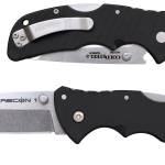 Cold Steel CS27BAT Recon 1 Mini 3" Folding Tanto Plain Stonewashed AUS-10A SS Blade/ Black Textured GRN Handle