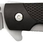 Cold Steel CS20NPJAAZ 1911 3" Folding Clip Point Plain 4034 SS Blade Black Textured Griv-Ex Handle Includes Pocket Clip