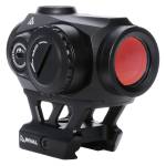 Rival Arms RARA8122BN X2 Red Dot  Black Anodized 1 X 22 mm 2 MOA Red Dot