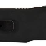 Templar Knife SABR321 Premium LW  Small 3" OTF Drop Point Plain Black Oxide Stonewashed D2 Steel Blade, 4.50" Black Aluminum Handle