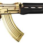 Zastava Arms Usa ZP92762MGL ZPAP 92 7.62x39mm 30+1 10" 24K Gold Plated/Cold Hammer Forged, Chrome Lined Barrel, Steel 24K Gold Plated Receiver, Dark Walnut Grips