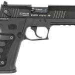 Mauser Rimfire 4010101 M20 22 LR 10+1 4" Black Steel Barrel, Black Serrated Slide, Black Aluminum Frame w/Picatinny Rail, Black Molded Grip, Ambidextrous