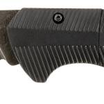 Templar Knife AAABK321 Auto Assist 3.50" Folding Drop Point Plain Black Oxide Stonewashed D2 Steel Blade, 4.25" Aluminum Handle