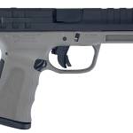 Citadel CITCP9GRY Centurion CP9 Compact Frame 9mm Luger 14+1, 4" Black Steel Barrel, Optic Ready/Serrated Steel Slide, Gray Polymer Frame & Grip