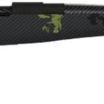 Fierce Firearms ROG300PRC24BF Carbon Rogue  Full Size 300 PRC 3+1 24" Carbon Fiber Hand Lapped/Match Grade Threaded Barrel, Black Cerakote Steel Receiver, Forest Camo Fierce Rogue Carbon Fiber Stock