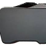 Templar Knife XMBR221 Premium LW Excalibur Slim 3.25" OTF Tanto Plain Black Oxide Stonewashed D2 Steel Blade, 5" Black Aluminum/Rubber Handle