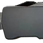 Templar Knife XSBR221 Premium LW Excalibur Small 3" OTF Tanto Plain Black Oxide Stonewashed D2 Steel Blade, 4.50" Black Aluminum Handle