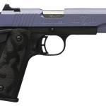 Browning 051985492 1911 Black Label Full Size Frame 380 ACP 8+1 4.25" Matte Stainless Steel Barrel, Crushed Orchid Cerakote Steel Slide, Matte Black Polymer Frame, Black Polymer Grip