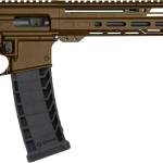 CMMG 94A8041MB Dissent MK4 9mm Luger 33+1 10.50", Midnight Bronze Rec, Picatinny Brace Adapter, 9.60" M-LOK Handguard, Left Side Charging Handle, Zeroed Linear Comp, TriggerTech Trigger