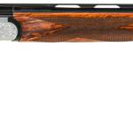 Fausti Usa, Inc 15402 Caledon  410 Gauge 3" 2rd 28" Blued Barrel, Engraved Stainless Rec, Wood Laser Grain Stock, Metallic Bead Sight
