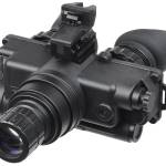 AGM Global Vision 12W7P122153211 Wolf-7 PRO NL1 Night Vision Goggles Black 1x 27mm, Generation 2+ Level 1, 45-54 lp/mm Resolution, Green Filter