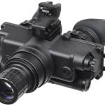 AGM Global Vision 12W7P122154211 Wolf-7 PRO NW1 Night Vision Goggles Black 1x 27mm, Generation 2+ Level 1, 45-54 lp/mm Resolution, White Filter