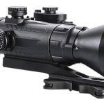 AGM Global Vision 15WP4423474111 Wolverine Pro-4 3APW Night Vision Rifle Scope Matte Black 4x70mm Gen 3 Auto-Gated White Phosphor Illuminated Red Chevron w/Ballistic Drop Reticle