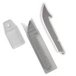 AccuSharp 742C Replaceable Blade Razor Replacement Blades 3.50" Stainless Steel Blade 6 Blades