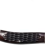 Cold Steel CSFLGSTKMJ Gentleman's Stockman 2"/2.10"/2.50" Folding Clip/Sheepsfoot/Spey Plain 8Cr13MoV SS Blade/Brown Jigged w/Polished Bolsters Bone Handle