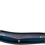Cold Steel CSFLGSTKMB Gentleman's Stockman 2"/2.10"/2.50" Folding Clip/Sheepsfoot/Spey Plain 8Cr13MoV SS Blade/Dark Blue w/Polished Bolsters Bone Handle