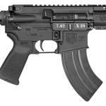 Diamondback DB1912O001 DB15  7.62x39mm 28+1 7", Black, Carbon Lower, 6" M-LOK Handguard, Padded Buffer Tube, Magpul Grip