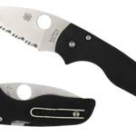 Spyderco C230GP Lil' Native  2.42" Folding Plain Satin CPM S30V SS Blade/Black Textured G10 Handle Includes Pocket Clip