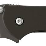 Kershaw 1660CKTST Leek  3" Folding Modified Drop Point Part Serrated Black DLC 14C28N Steel Blade Black DLC 410 Stainless Steel Handle Includes Pocket Clip