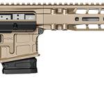 Radian Weapons R0601 Model 1 Carbine *CA Compliant 223 Wylde 10+1 16", FDE Billet Rec/M-Lok Handgaurd, Paddle Grip & Fixed CTR Stock, Dead Air Keymo Flash Hider, Ambi Controls, Vertex Trigger