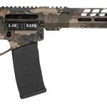 Diamondback DB175AK621 DB15  5.56x45mm NATO 30+1 16", Multicam Rec/15" Slim M-Lok V-Rail Handguard, OEM Black Gold Lower, Black Furniture, Magpul CTR Stock & K2 Grip, DBSB-IV Flash Hider