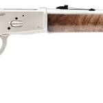 Gforce Arms GFLVR357SS Saddlehorn Full Size 357 Mag 10+1 20" Stainless Steel Barrel & Aluminum Receiver, Turkish Walnut Fixed Stock