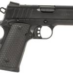EAA GIRSAN 391041 MC1911 SC Influencer Sub-Compact 45 ACP 6+1 3.40" Blued Steel Barrel, Black Cerakote Optic Ready/Serrated Steel Slide & Frame w/Picatinny Rail & Beavertail, Gray Polymer Grip