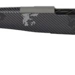 Fierce Firearms ROG7PRC22GPLH Carbon Rogue Full Size 7mm PRC 3+1 22" Carbon Fiber Threaded Barrel, Glacier Cerakote Steel Drilled & Tapped Receiver, Phantom Camo Fixed Carbon Fiber Stock, Left Hand