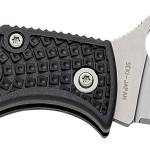 Spyderco MBKLFP Manbug  1.90" Stonewashed VG-10 SS Blade/ Black Textured FRN Handle