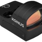 Konus 7205 Fission 3.0  Matte Black 1 x 0.98" x 0.70" 4 MOA Red Dot