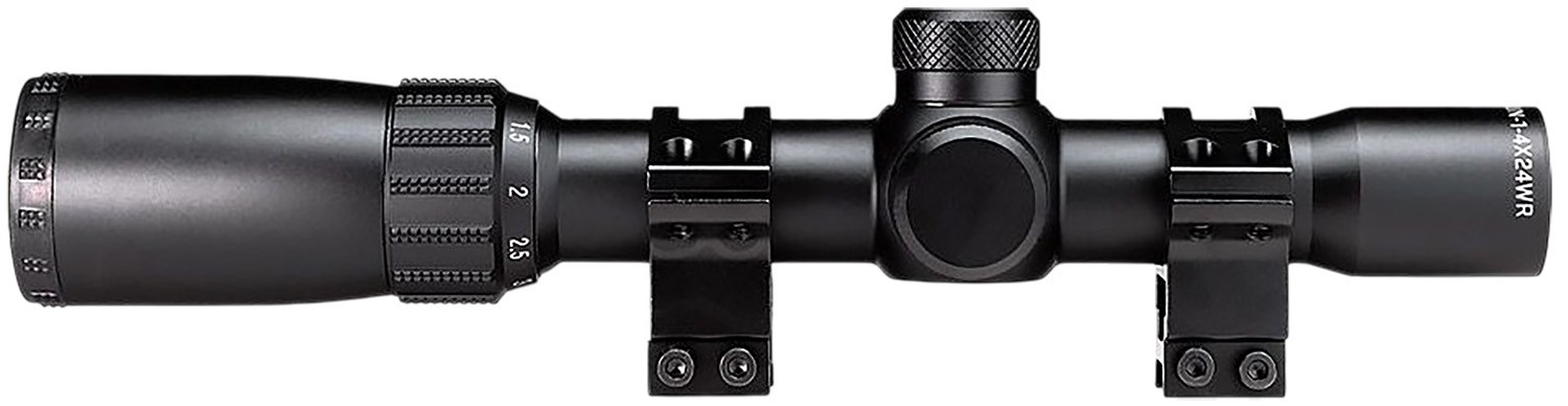 Sig Sauer Airguns AIRT4 Air T4  Black 1-4x 24mm 1" Tube Mil-Dot Reticle