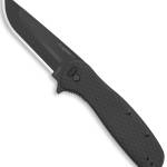 Outdoor Edge VX230B Razor VX2 EDC 3" Folding Plain Black Oxide 420J2 SS Blade, Black Textured G10 Handle