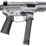 Battle Arms Development XIPHOS004 Xiphos  9mm Luger 30+1 8.50" Black Barrel, M-LOK Handguards, Combat Gray Aluminum Picatinny Rail Receiver  Black Synthetic Adjustable Stock, Adj Black Grips