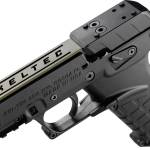 Kel-Tec P17BBLKORGRNS P17 Sports South Exclusive 22 LR 16+1 3.80" Black Steel Barrel, OD Green Optic Ready/Serrated Slide, Black Polymer Frame w/Picatinny Rail, Textured Grip