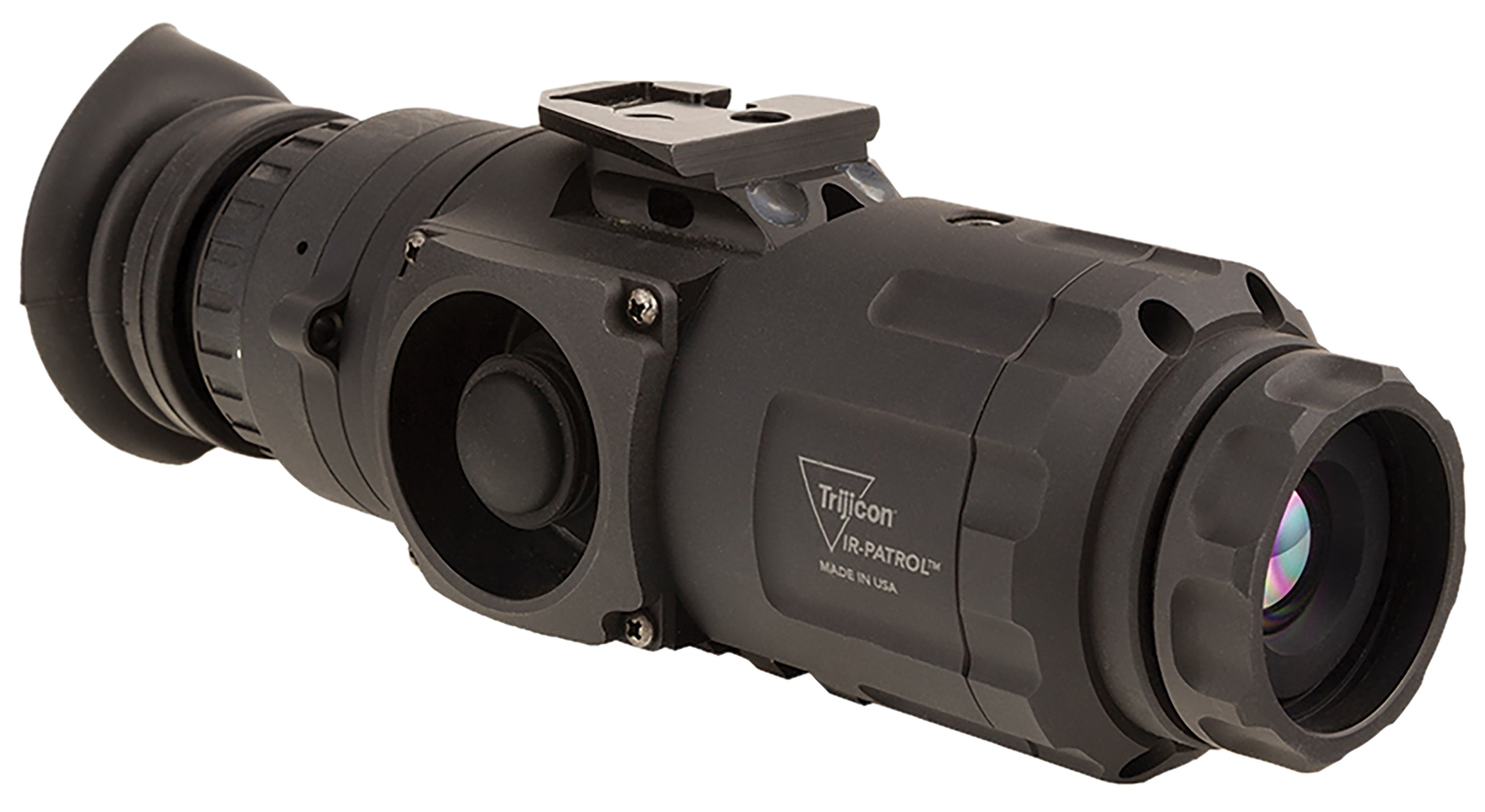 Trijicon EO IRMO250 IR-Patrol IRMO-250 Thermal Hand Held/Mountable Scope Matte Black 1x19mm 640x480, 12 Microns, 60Hz Resolution Zoom 8x