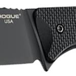 Hogue 35854 Extrak  XL 3.90" Fixed Clip Point Plain Black Cerakote CPM M4 Tool Steel Blade, Black Textured G10 Scales Handle