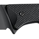 Hogue 35869 Extrak 3.30" Fixed Clip Point Plain Black Cerakote CPM M4 Tool Steel Blade, Black Textured G10 Scales Handle