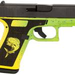 Glock UX4350204MAHIFR G43X Sub-Compact Frame 9mm Luger 10+1 3.41" Black GMB Barrel, Black nDLC Serrated Steel Slide, Mahi Polymer Frame w/Front Rail & Beavertail, Black Textured Grip, Ambidextrous