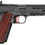 Kimber Mfg.,inc 3000453 Rapide Heat 9mm Luger 9+1 5.50" Black DLC Steel Barrel, KimPro II Black Lightening Cut/Optic Ready/Serrated Steel Slide, Kimpro II Black Steel Frame w/Beavertail, Red G10 Grip