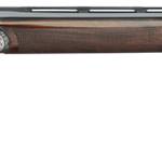 Rizzini USA 2201-2828 BR220 Field 28 Gauge 28" Nickel Chrome Coin Anodized Steel Steel Receiver Engraved Grade 2.5 Turkish Walnut Wood Stock
