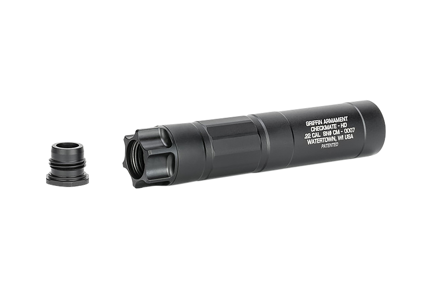 Griffin Armament GACMHD22CLW Checkmate HD22 (CAM-LOK) Black 17-4 Stainless Steel