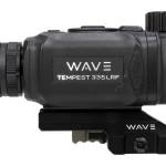 Wave WTS200 Tempest 335 LRF Thermal Black 3.3x35mm Illuminated Multi Reticle 384x288, 12 Microns, 50 Hz Resolution, Digital Zoom 13.2x Rapid/Smooth