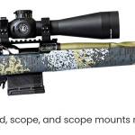 Horizon Firearms RF008S222216C13 Venatic 2023 22 Creedmoor 22" Spiral Fluted Threaded Barrel, Drilled & Tapped Receiver, Iota EKO X Carbon Fiber Stock